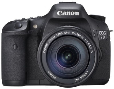 View Canon EOS 7D (Body with EF-S 18-135 mm IS II Lens) DSLR Camera  Price Online