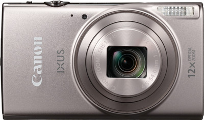 Canon IXUS 285 HS(20.2 MP, 12x Optical Zoom, 4X Digital Zoom, Silver)