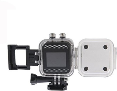 View Sjcam Wifi Mini Cube Cam-1.5 Inch Ultra HD Display Waterproof 12MP 1080p - Car Dash 170 Degree HD wide-angle lens Point & Shoot Camera(Black) Price Online(SJCAM)