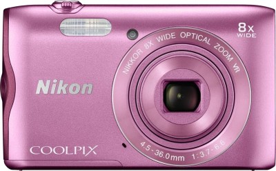 Nikon Coolpix A300 Point & Shoot Camera(Pink)   Camera  (Nikon)