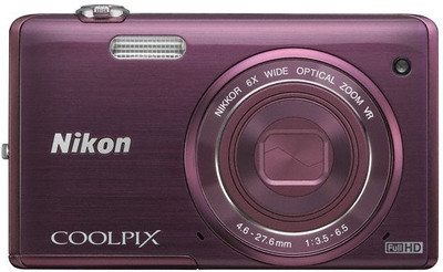 

Nikon S5200 Point & Shoot Camera(Purple)