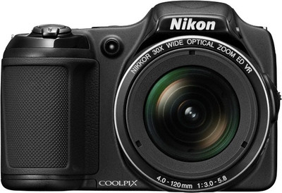 Nikon L820 Advanced Point & Shoot Camera(Black)