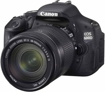 Canon EOS 600D (Body with EF-S 18-135 mm IS II Lens) (Body only) DSLR Camera