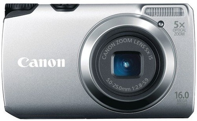

Canon PowerShot A 3300 IS Point & Shoot Camera(Silver)