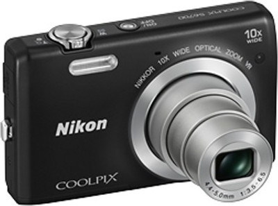 Nikon S6700 Point & Shoot Camera(Black)
