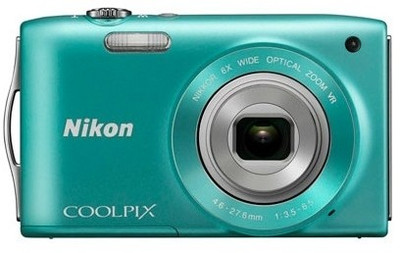

Nikon S3300 Point & Shoot Camera(Green)