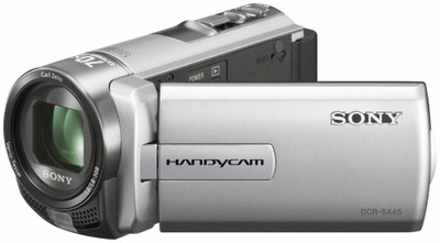

Sony DCR-SX45E Camcorder Camera(Silver)