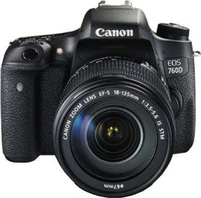 Canon EOS 760D (Kit with EF-S 18 - 135 mm IS STM) DSLR Camera