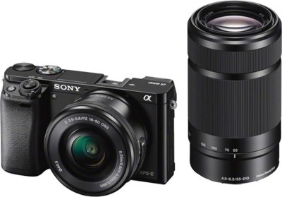 Sony Alpha ILCE-6000Y DSLR Camera (Body only)(Black)   Camera  (Sony)
