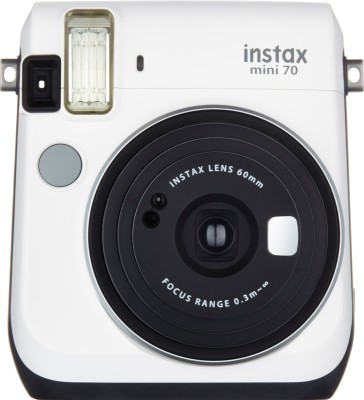 View Fujifilm Instax Mini 70 Instant Camera (White)(White)  Price Online