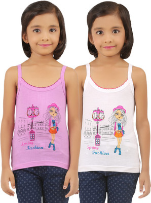 

Vica Pota Camisole For Girls(Purple, Pack of 2, Purple & white