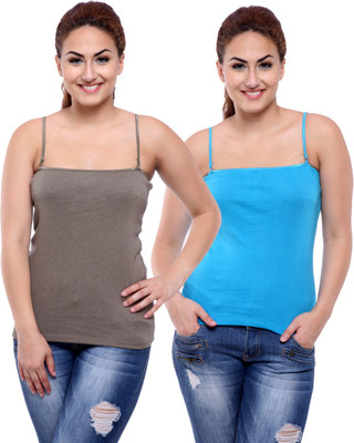 TEEMOODS Women Camisole(Pack of 2)