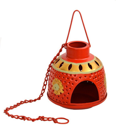 63% OFF on ExclusiveLane Handpainted Metal Hanging Iron 1 - Cup Tealight Holder(Red, Pack of 1) 63% OFF on ExclusiveLane Handpainted Metal Hanging Iron 1 - Cup Tealight Holder(Red, Pack of 1)