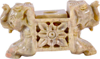 Avinash Handicrafts Stoneware 1 - Cup Candle Holder(Multicolor, Pack of 1)