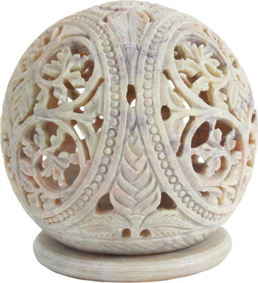 

Store Indya Marble 1 - Cup Tealight Holder(Beige, Pack of 1)