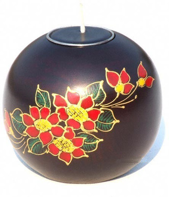 

XEEKART Thai style Holder Wooden 1 - Cup Tealight Holder(Brown, Pack of 1)
