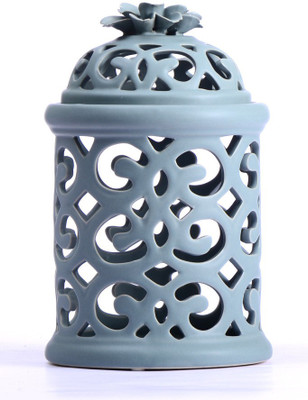 

Scrafts Flower Top 95 Ceramic 1 - Cup Candle Holder(Green, Pack of 1)