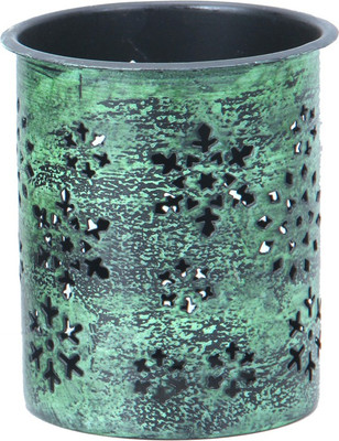 

Bliss Iron Candle Holder(Green, Pack of 1)