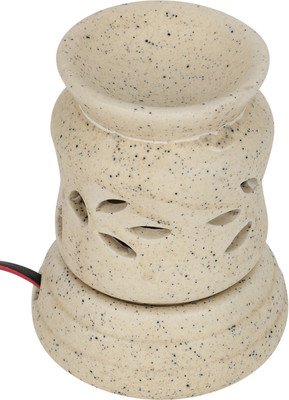 

Footista Ceramic Tealight Holder(Beige, Pack of 1)