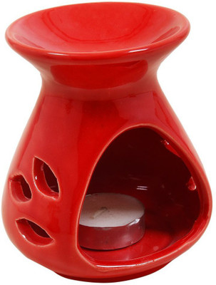 

Store Indya Ceramic Tealight Holder(Pink, Pack of 1)