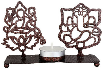 

Bliss DIWALI SPECIAL Iron 1 - Cup Tealight Holder(Copper, Pack of 2)
