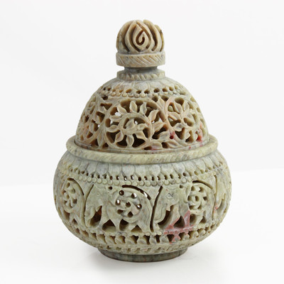 

Store Indya Marble 1 - Cup Tealight Holder(Beige, Pack of 1)