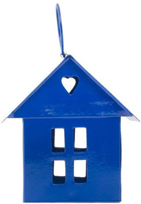 

Chumbak Iron Tealight Holder(Blue, Pack of 1)