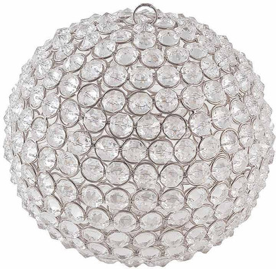 

Being Nawab Beaded Ball Crystal 1 - Cup Tealight Holder(Silver, Pack of 1)