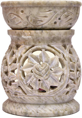 

Pooja Creation Stoneware 1 - Cup Candle Holder(Multicolor, Pack of 1)