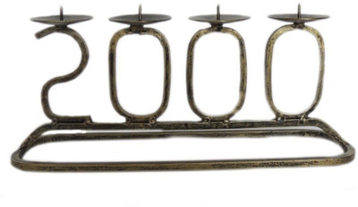 

The Decor Mart Iron Candle Holder(Copper, Pack of 1)