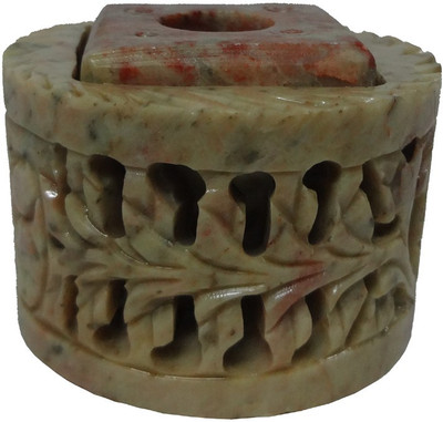 

Avinash Handicrafts Round Stand 2.5" Stoneware 1 - Cup Candle Holder(Multicolor, Pack of 1)