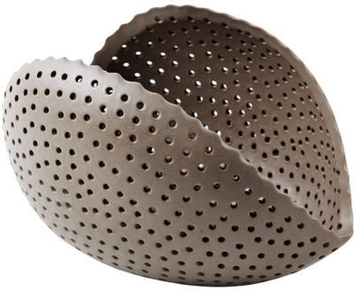 

Foyer Ceramic Tealight Holder(Brown, Pack of 1)