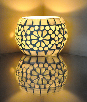 61% OFF on Lal Haveli Decorative Tea light Glass 1 - Cup Candle Holder(White, Pack of 1) 61% OFF on Lal Haveli Decorative Tea light Glass 1 - Cup Candle Holder(White, Pack of 1)