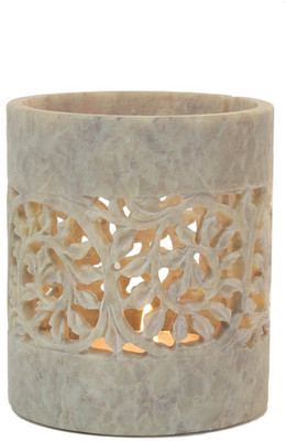 

Store Indya Stoneware 1 - Cup Tealight Holder(Beige, Pack of 1)