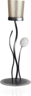 

Archies Iron 1 - Cup Candle Holder(Grey, Pack of 1)