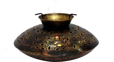 

NG Art Ventura Iron 1 - Cup Candle Holder(Brown, Pack of 1)
