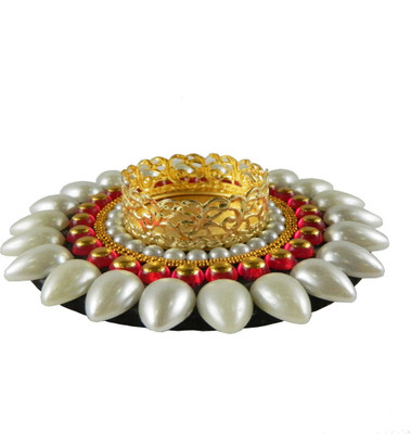 

Nehal Arts Sponge 1 - Cup Candle Holder(White, Pack of 1)