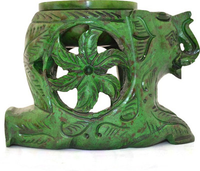 20% OFF on Kriti Creations Coloured Stone Aroma Lamps Stoneware 1 - Cup Tealight Holder(Green, Pack of 1) 20% OFF on Kriti Creations Coloured Stone Aroma Lamps Stoneware 1 - Cup Tealight Holder(Green, Pack of 1)