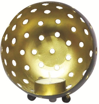 

Deals For Bulk Iron 1 - Cup Tealight Holder Set(Gold, Pack of 1)