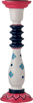 

Rang Rage Wooden Candle Holder(Multicolor, Pack of 1)