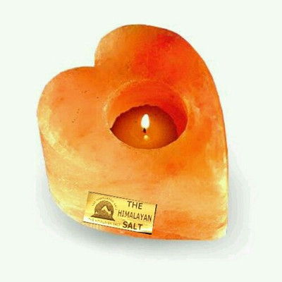 

THE HIMALAYAN SALT Stoneware 1 - Cup Tealight Holder(Pink, Pack of 1)