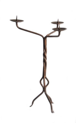 

The Decor Mart Iron Candle Holder(Gold, Pack of 1)