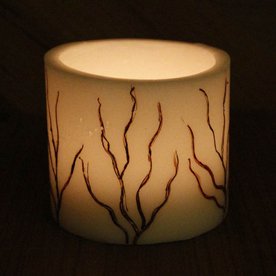 

Ekolhapuri Plastic Tealight Holder Set(White, Pack of 1)