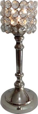 

Decor8 Aluminium 1 - Cup Candle Holder(Silver, Pack of 1)