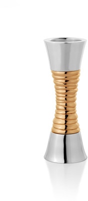 

Episode Inspired by Nature with Congo Design Small Tea Light Stand Silver Plated 1 - Cup Candle Holder(Silver, Pack of 1)