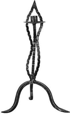 

The Decor Mart Iron Candle Holder(Black, Pack of 1)