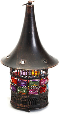 

Aapno Rajasthan Cast Iron 1 - Cup Tealight Holder(Brown, Pack of 1)