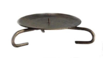 

The Decor Mart Iron Candle Holder(Gold, Black, Pack of 1)
