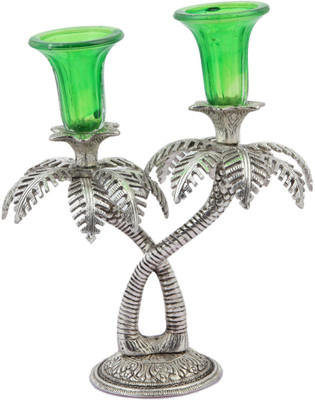 

JaipurCrafts Decorative Tree Crystal 1 - Cup Candle Holder(Multicolor, Pack of 1)