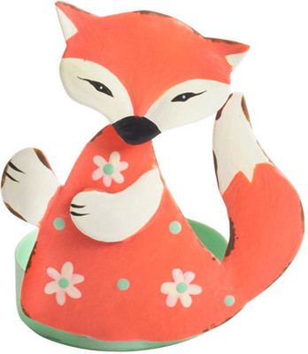 

Chumbak Iron 1 - Cup Candle Holder(Orange, Pack of 1)